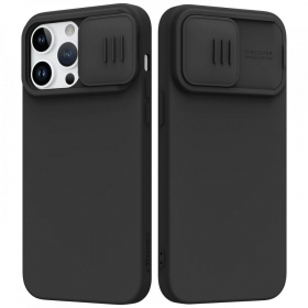 Case Nillkin CamShield Silky Magnetic Silicone Apple iPhone 14 Plus black