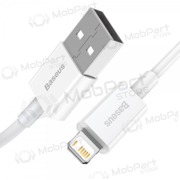 USB cable Baseus Superior Lightning 2.4A 1.5m (white) CALYS-B02