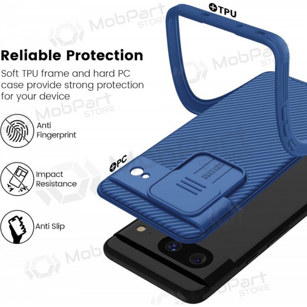 Case Nillkin CamShield Pro Google Pixel 7A 5G blue