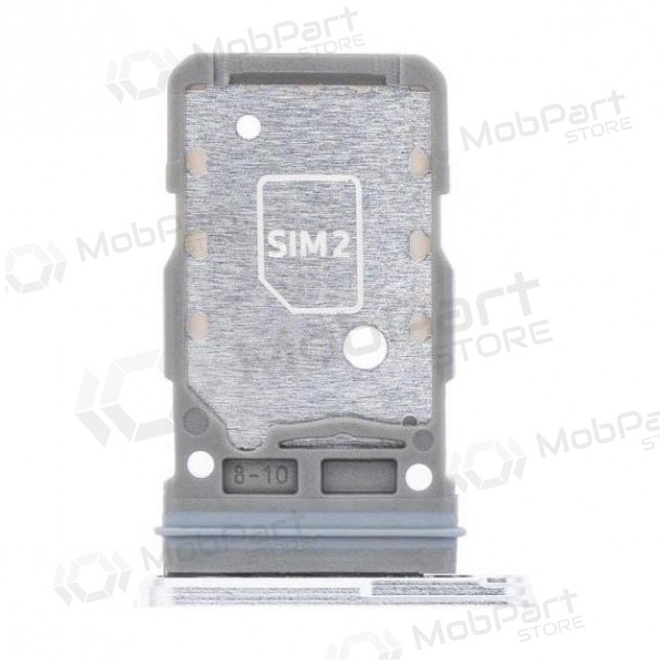 Samsung Galaxy S21 Plus SIM card holder (silver) (original)