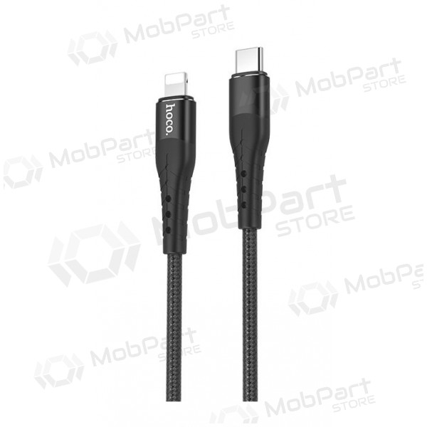 USB cable Hoco U64 PD Type-C - Lightning (black)