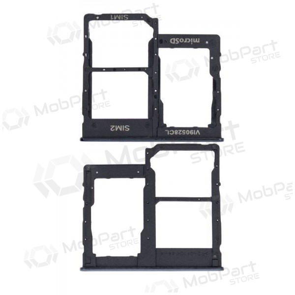 Samsung A405 Galaxy A40 2019 SIM card holder (black) (service pack) (original)