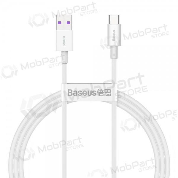 USB cable Baseus Superior Type-C 66W 1.0m (white) CATYS-02