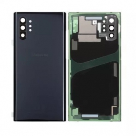Samsung N975F Galaxy Note 10 Plus back / rear cover black (Aura Black) (used grade B, original)