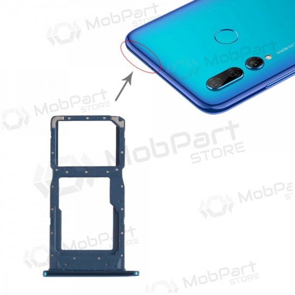 Huawei P Smart 2019 SIM card holder (blue) (original)