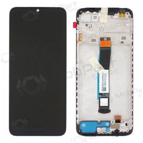 Xiaomi Redmi 10C 2022 / Poco C40 screen (black) (with frame) (original)