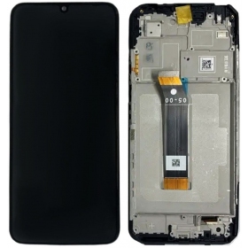 Xiaomi Poco M4 5G / Poco M5 4G / Redmi 10 5G / Redmi Note 11E 5G screen (black) (with frame) (Premium)