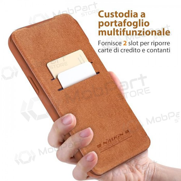 Case Nillkin Qin Pro Leather Apple iPhone 14 Plus brown