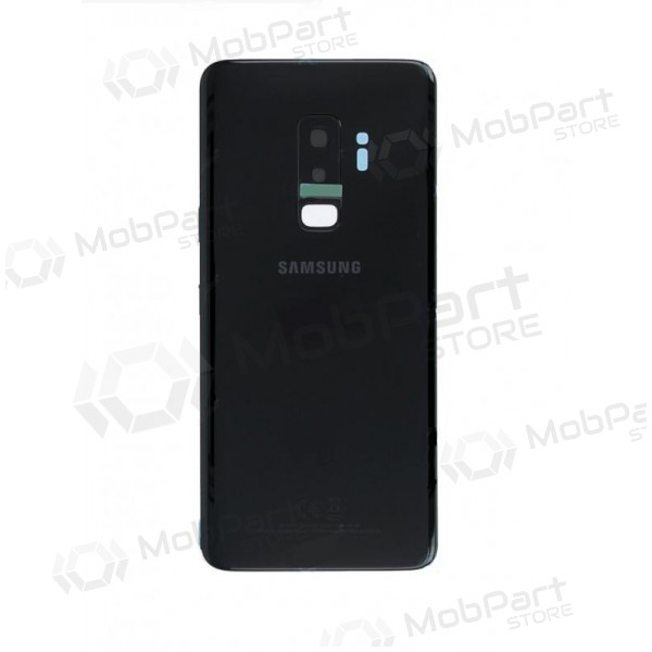 Samsung G965F Galaxy S9 Plus back / rear cover black (Midnight Black) (used grade A, original)