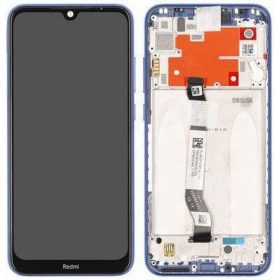 Xiaomi Redmi Note 8T screen (blue) (with frame) (original)