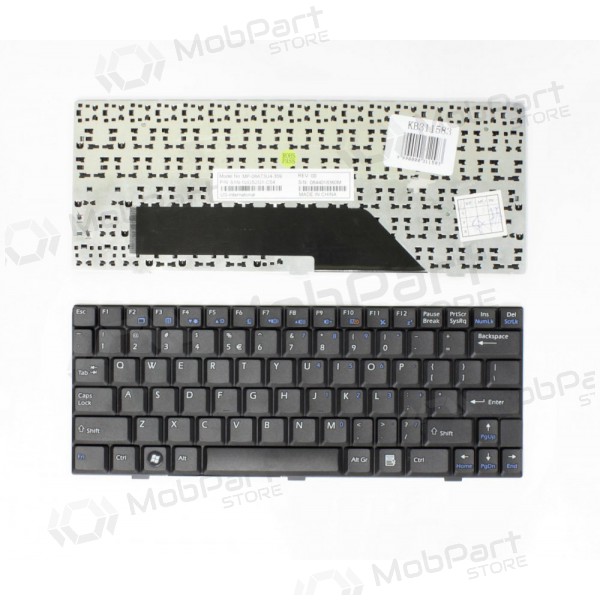 MSI Wind: U90, U100, U110 keyboard