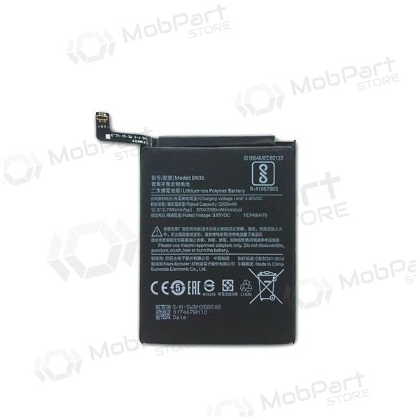 Xiaomi Redmi 5 battery / accumulator (BN35) (3200mAh)