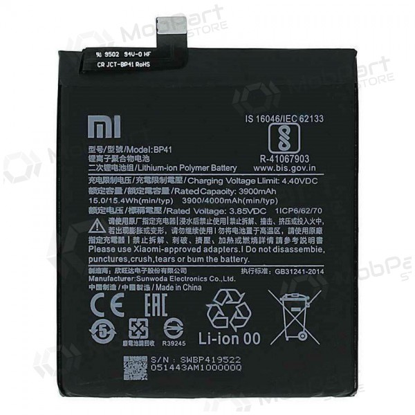 Xiaomi Mi 9T battery, akumuliatorius (BP41) (original)