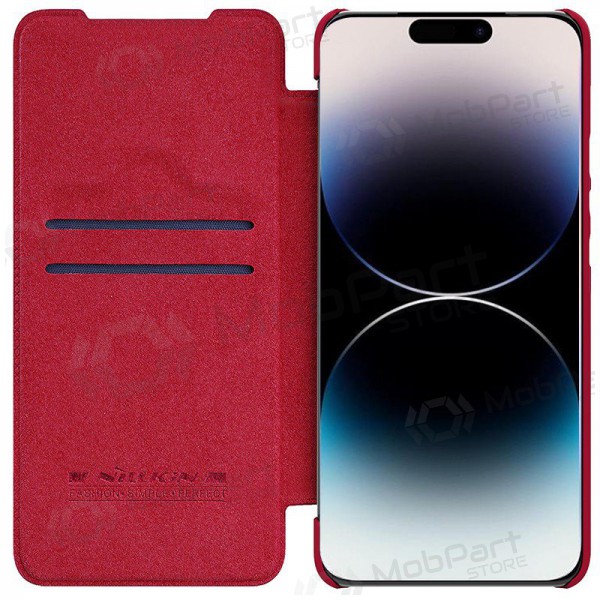 Case Nillkin Qin Pro Leather Samsung S711 S23 FE red