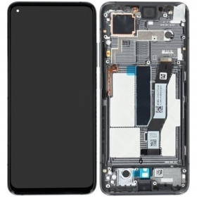 Xiaomi Mi 10T / Mi 10T Pro screen (black) (with frame) (Premium)