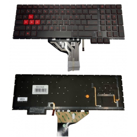 HP Omen 15-ce016na keyboard (US) (with lighting)