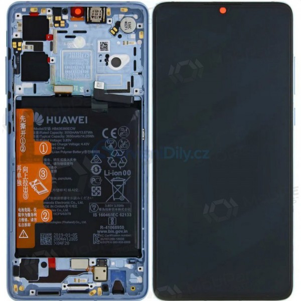 Huawei P30 (new version 2021) screen (Breathing Crystal) (with frame and battery) (service pack) (original)