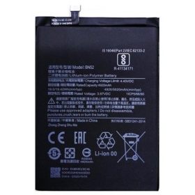 Xiaomi Redmi Note 9 Pro battery, akumuliatorius (BN52)