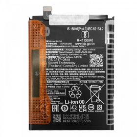 Xiaomi 12T / 12T PRO / POCO X5 5G battery, akumuliatorius (BN5J) (original)