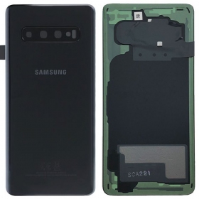Samsung G973 Galaxy S10 back / rear cover black (Prism Black) (used grade B, original)