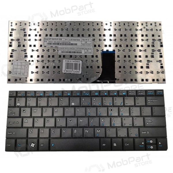 ASUS: EEE PC 1001, 1001PXD, 1005, 1005HA keyboard