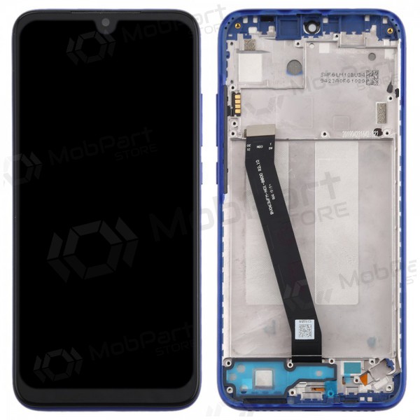 Xiaomi Redmi 7 screen (blue) (with frame) (original)