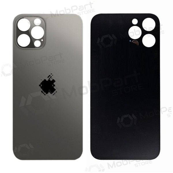 Apple iPhone 12 Pro back / rear cover (black) (bigger hole for camera)