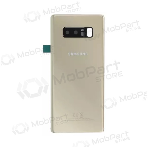 Samsung N950F Galaxy Note 8 back / rear cover gold (Maple Gold) (used grade C, original)