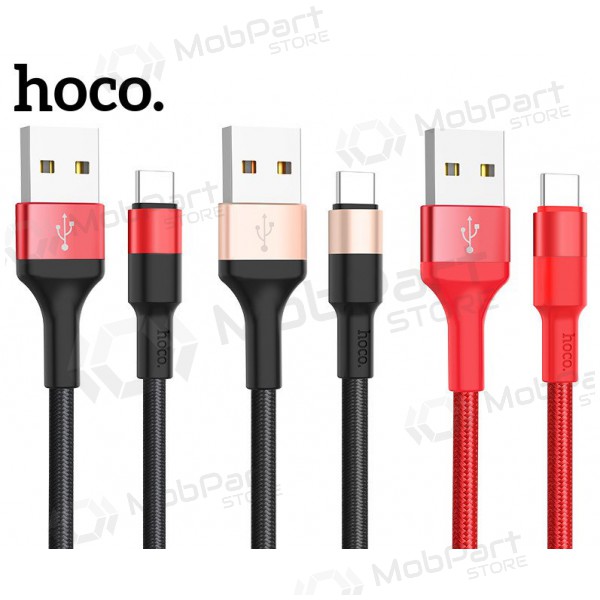 USB cable Hoco X26 Type-C 1.0m (black / gold)