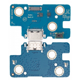 Samsung X200 / X205 Galaxy TAB A8 2021 charging dock port and microphone flex (service pack) (original)