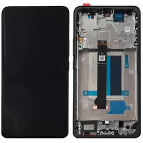 Xiaomi Redmi Note 13 Pro+ 5G screen (black) (with frame) (Premium)