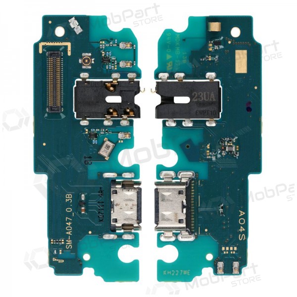 Samsung A047 Galaxy A04S (2022) charging dock port and microphone flex (service pack) (original)