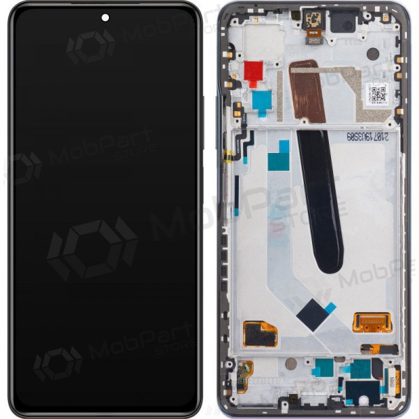 Xiaomi Poco F3 / Mi 11i / Mi 11X / Mi 11X Pro screen (black) (with frame) (service pack) (original)