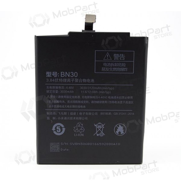 Xiaomi Redmi 4A (BN30) battery / accumulator (3030mAh)