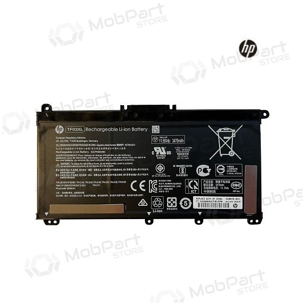 HP TF03XL, 3470mAh laptop battery - PREMIUM