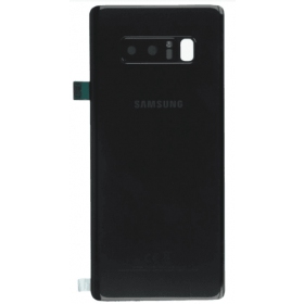 Samsung N950F Galaxy Note 8 back / rear cover black (Midnight Black) (used grade A, original)