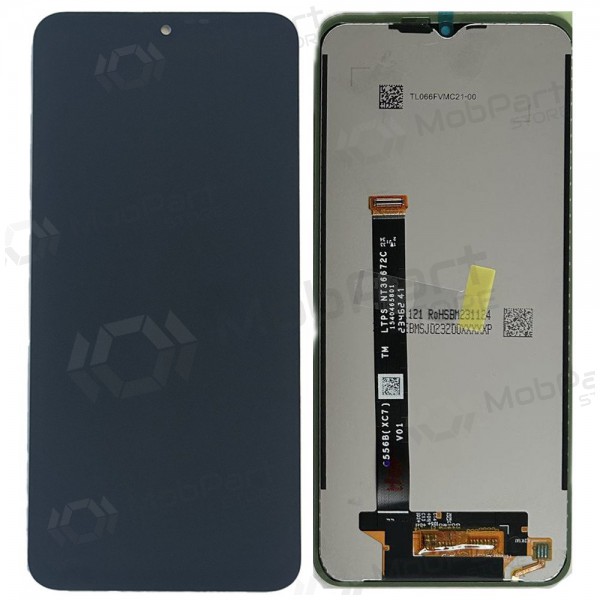 Ekranas Samsung G556 Xcover 7 5G su lietimui jautriu stikliuku Black original (service pack)