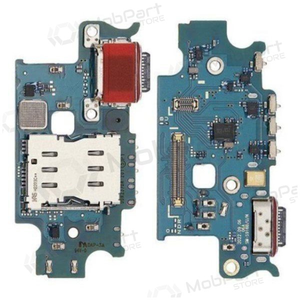 Samsung S916 Galaxy S23 Plus charging dock port and microphone flex (service pack) (original)