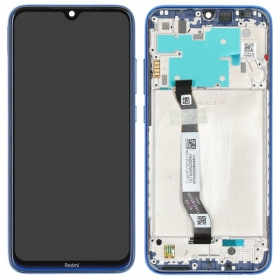 Xiaomi Redmi Note 8 / Note 8 2021 screen (blue) (with frame) (original)