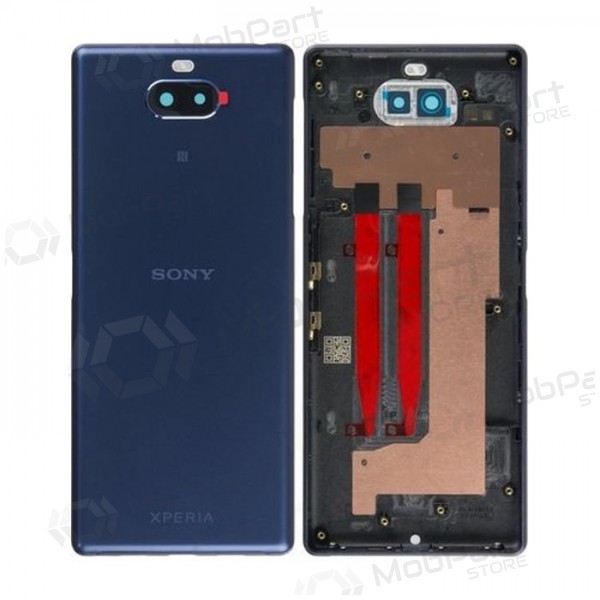 Sony Xperia 10 back / rear cover (blue) (used grade C, original)