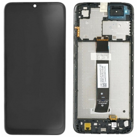Xiaomi Redmi A2 / A2+ screen (black) (with frame) (Premium)