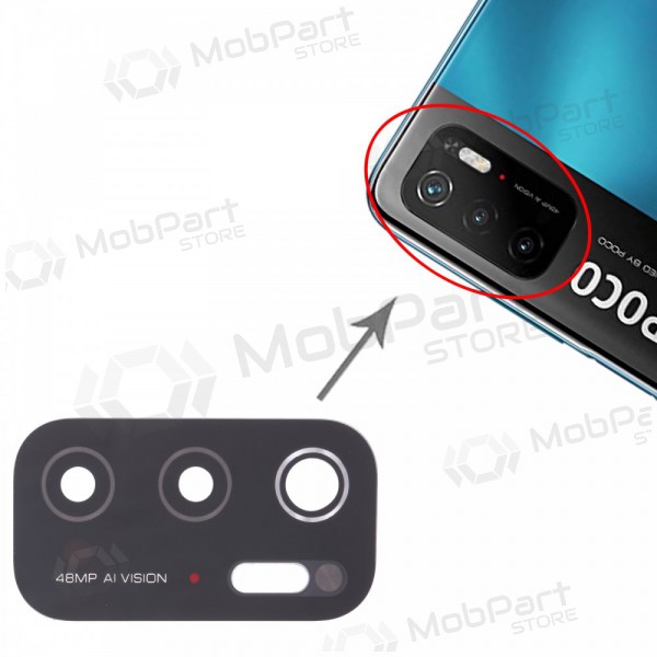 Xiaomi Poco M3 Pro 5G camera glass / lens (only lens)