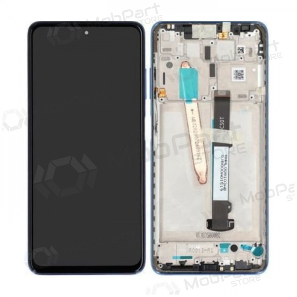 Xiaomi Poco X3 Pro screen (blue) (with frame) (service pack) (original)