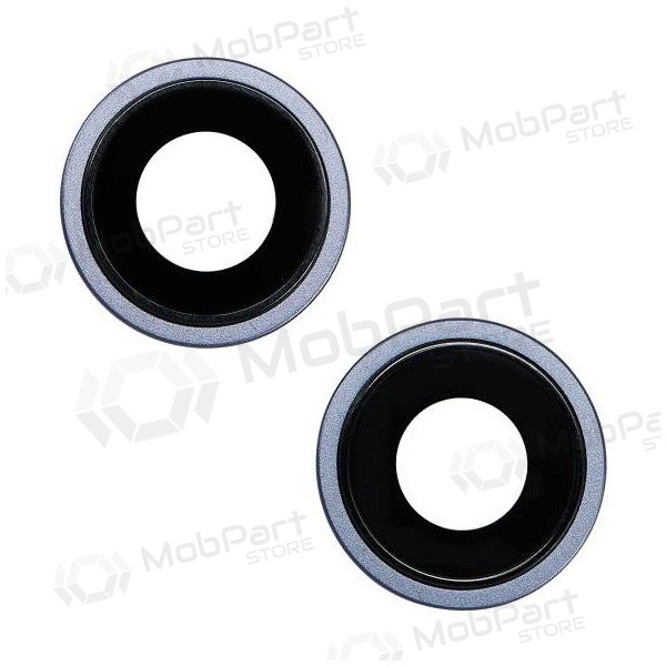 iPhone 14 / 14 Plus camera glass / lens (2pcs) (blue) (with frame)