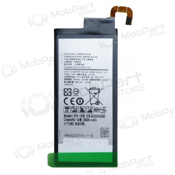 Samsung G925F Galaxy S6 Edge (EB-BG925BBE) battery / accumulator (2600mAh)