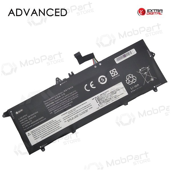 Lenovo L18C3PD2, SB10K97654, 4650mAh laptop battery, Advanced