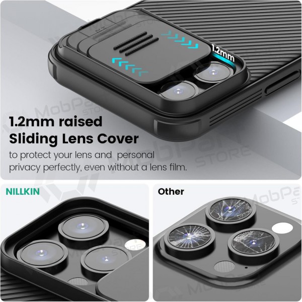 Case Nillkin CamShield Pro Apple iPhone 15 Pro Max black